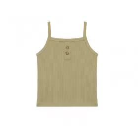 Sleeveless Waffle Vest-Colors