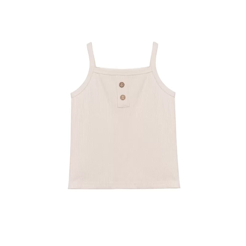 Sleeveless Waffle Vest-Colors