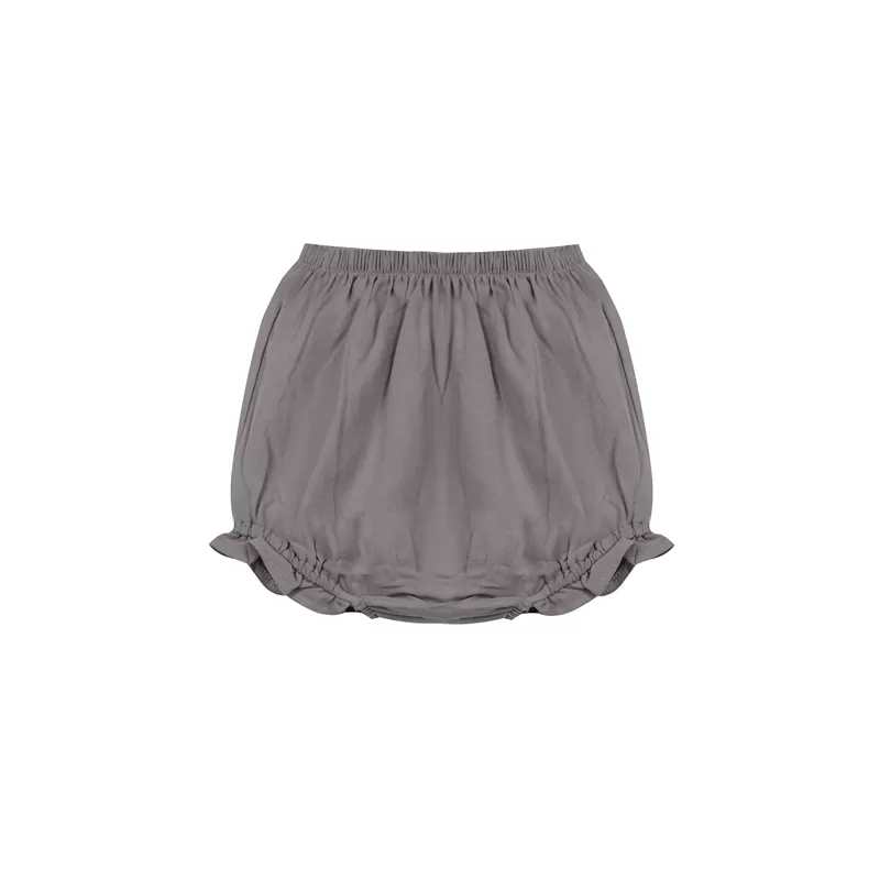 Ruffle Bloomers-Grey