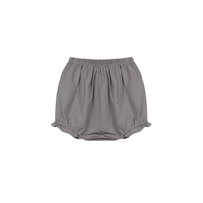 Ruffle Bloomers-Grey