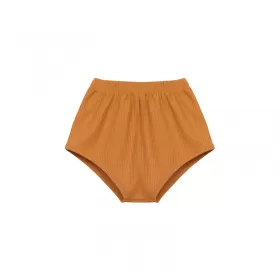 Waffle Shorts-Orange