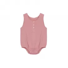 Organic Cotton Bodysuit-Pink