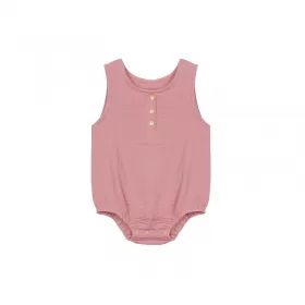 Organic Cotton Bodysuit-Pink