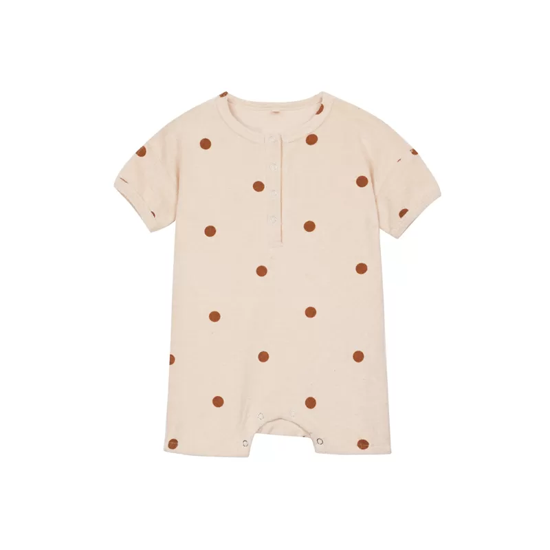 Dot Terry Romper