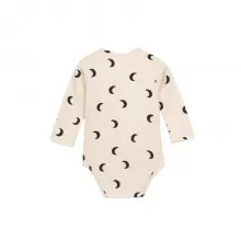 Printed Longsleeve Bodysuit-Moon