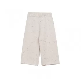 Speckled Cotton Trousers