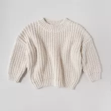 Speckled Cotton Sweater