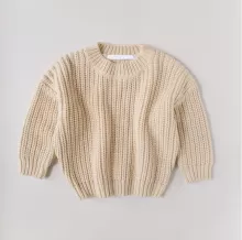 Ordinary Cotton Sweater-Apricot