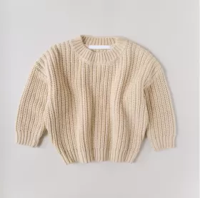 Ordinary Cotton Sweater-Apricot