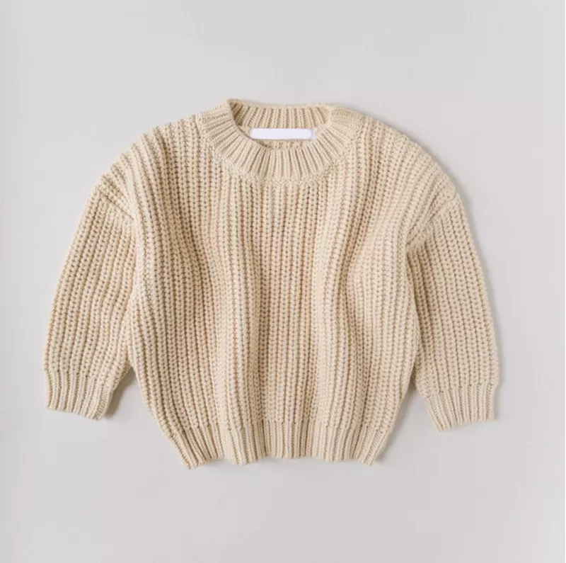 Ordinary Cotton Sweater-Apricot