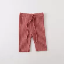 Wide-ribbed Pants